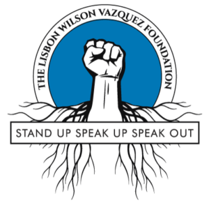 Stand Up Speak Up Speak Out logo