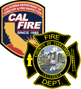 Cal Fire and Tuolumne County Fire Department Logos