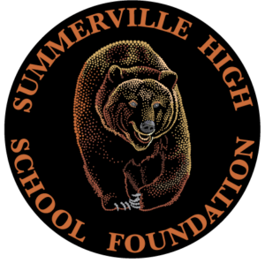 Summerville High School Foundation surrounding a big bear