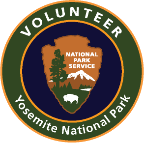 Volunteer at Yosemite National Park badge